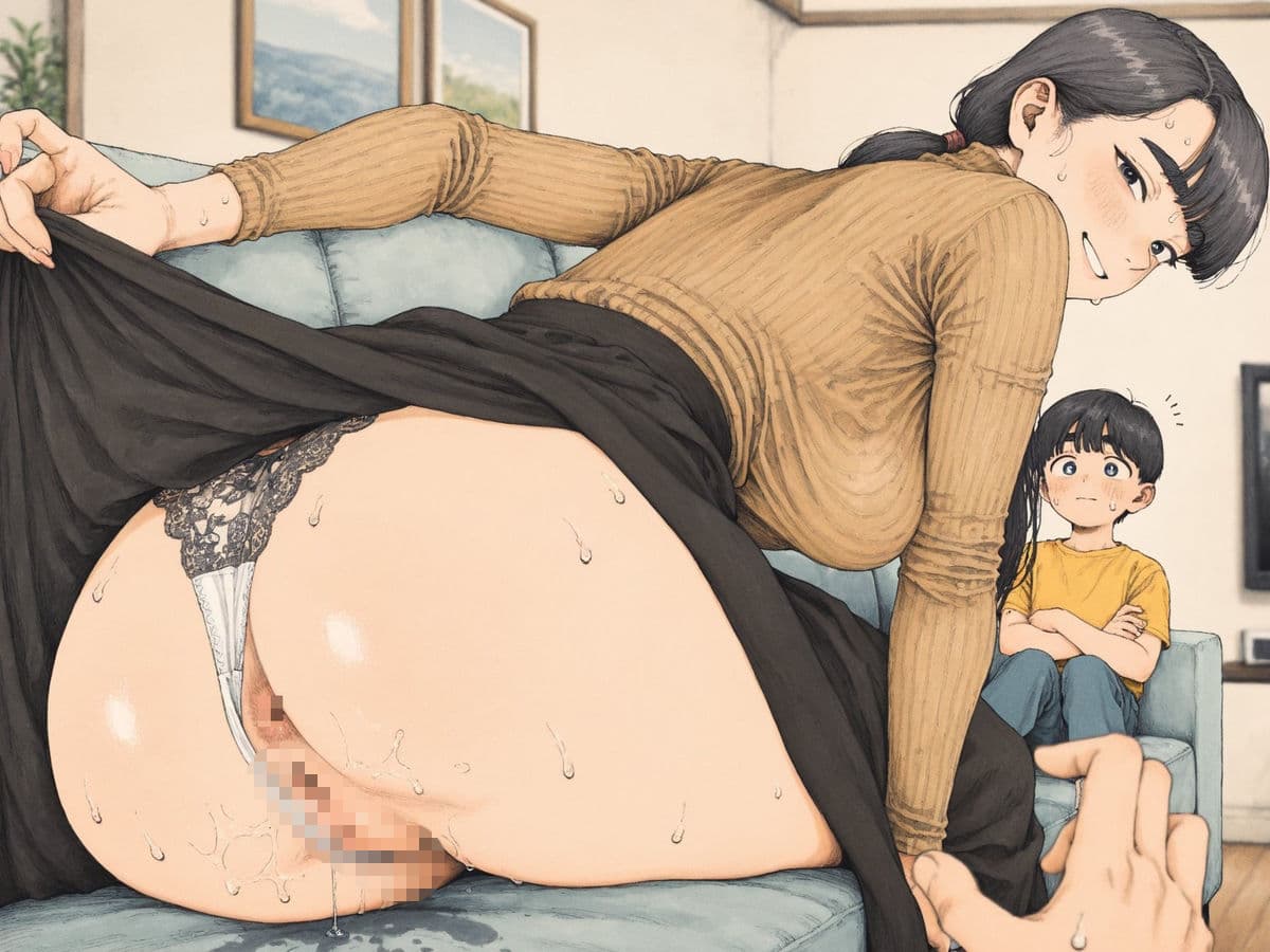 友達のママは美人でスケベ CG集＋動画 サンプル2