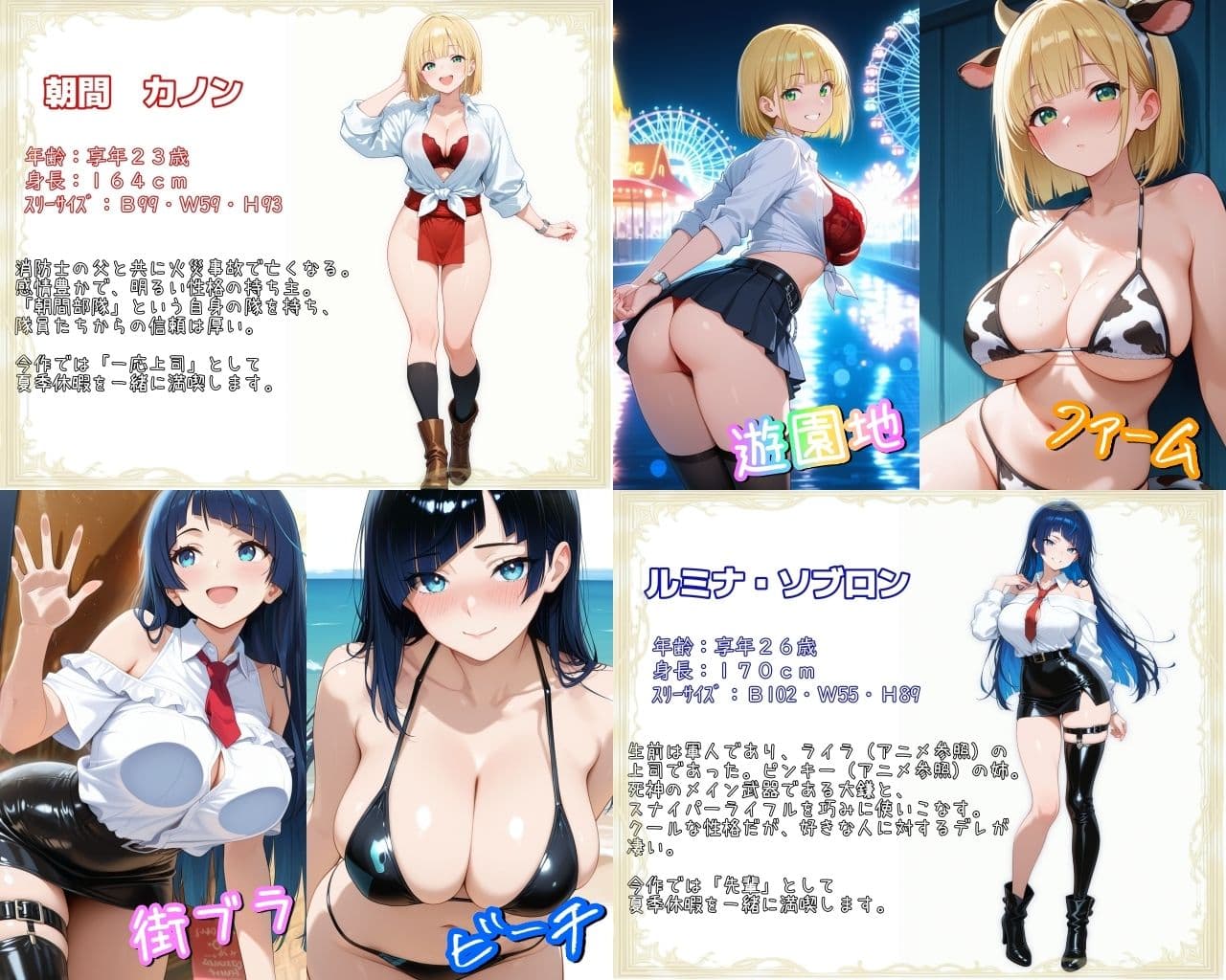 ［ゴウェザフざえもんR］夏夢休華〜死神たちのオフシーズン〜 サンプル5