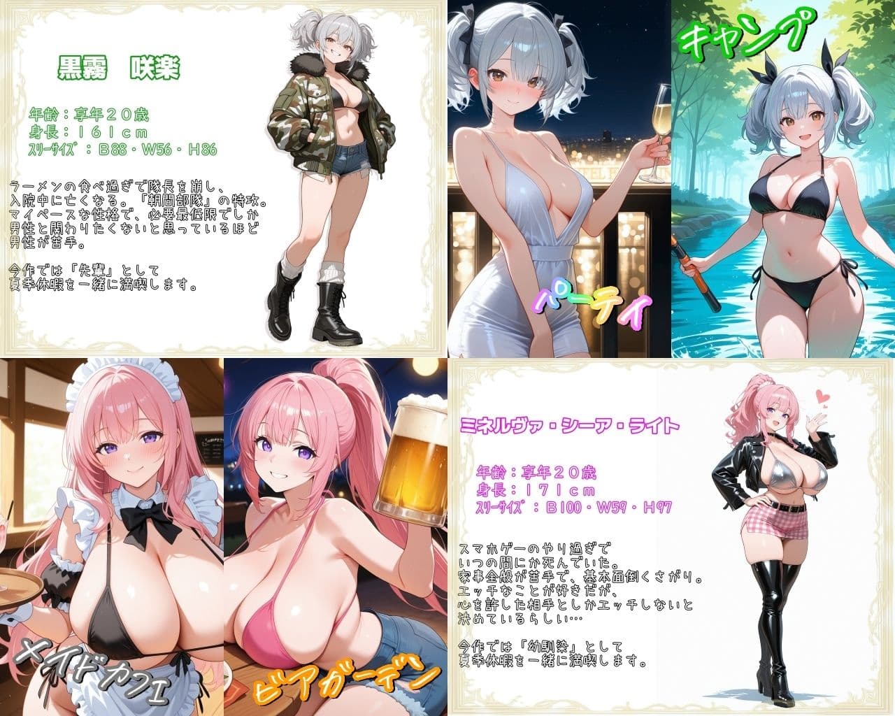 ［ゴウェザフざえもんR］夏夢休華〜死神たちのオフシーズン〜 サンプル6