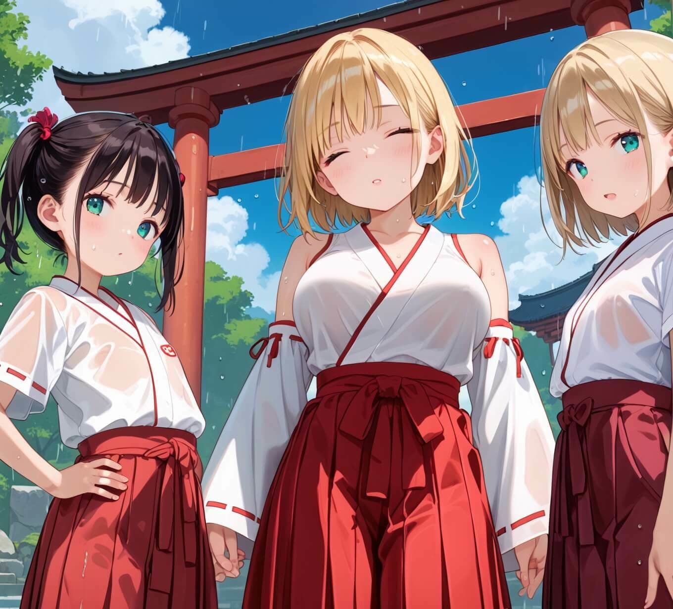 俺の愛しき巫女姫たち〜神聖Hで奉納します！〜【豪華CG470枚】 サンプル9