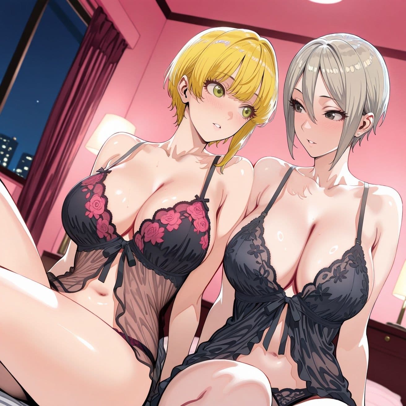 宮○フレデリカ＆塩○周子inホテル サンプル1