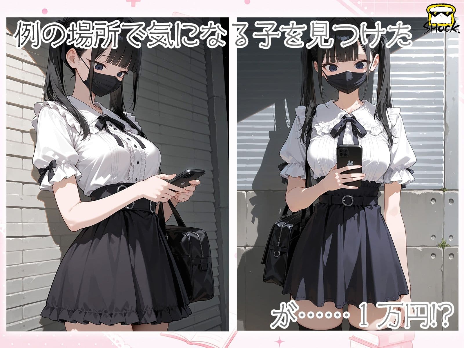 1万円の地雷系を買ってみた話 CG集版 サンプル2
