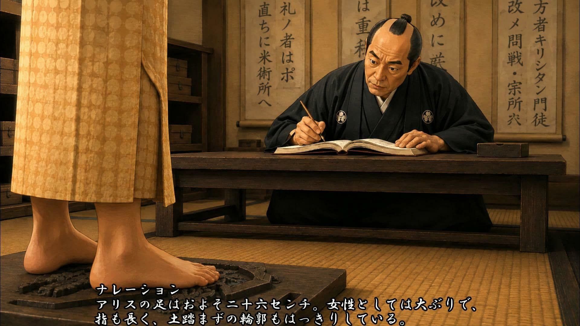 『踏絵』― 信仰と足裏の狭間で ― サンプル1