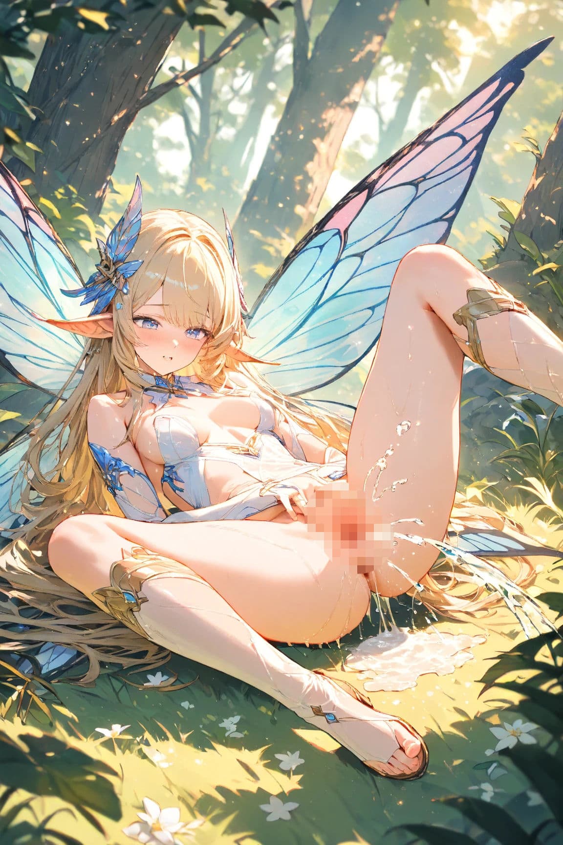 森の妖精さんびしょびしょえっち サンプル1