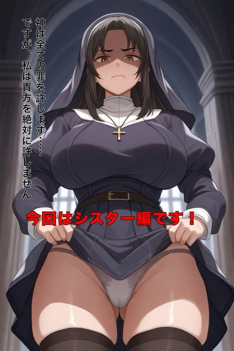 嫌々見せてくれる女性達シリーズ  シスター編 サンプル1