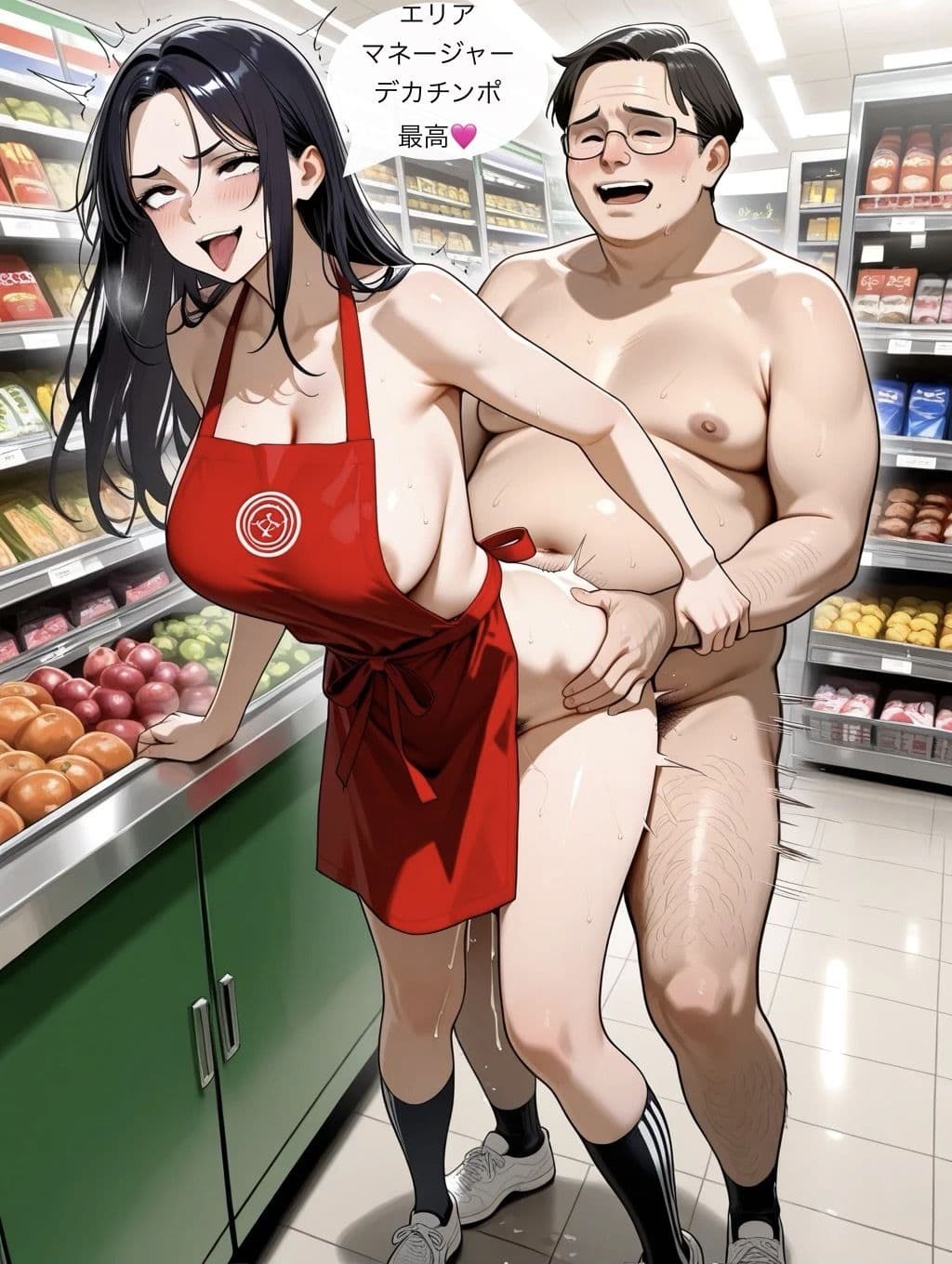 スーパーで働くパート美人妻 サンプル7