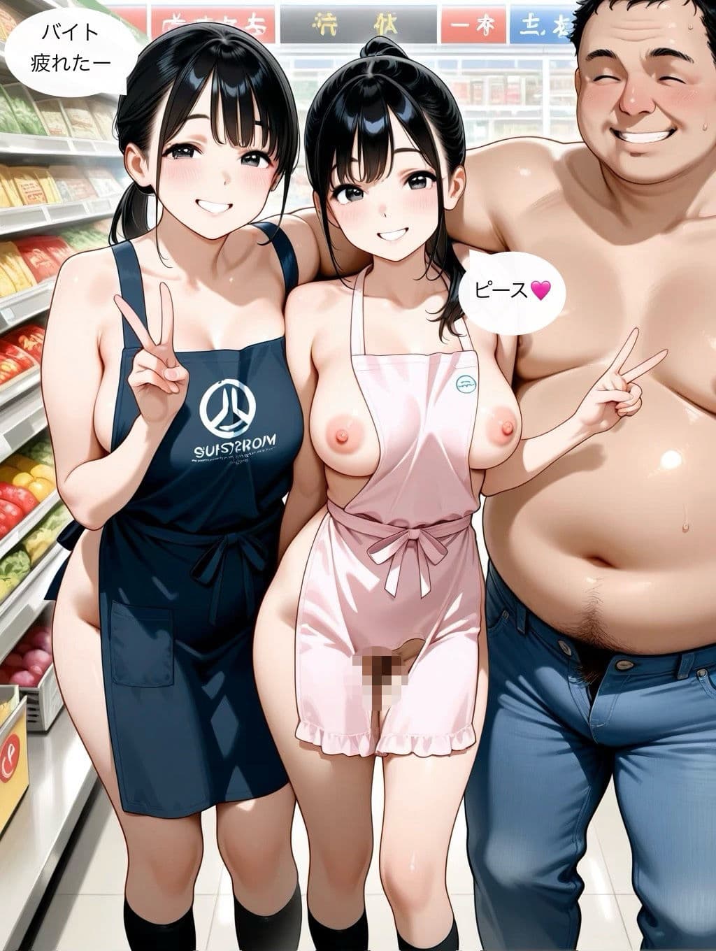 スーパーで働くパート美人妻 サンプル8