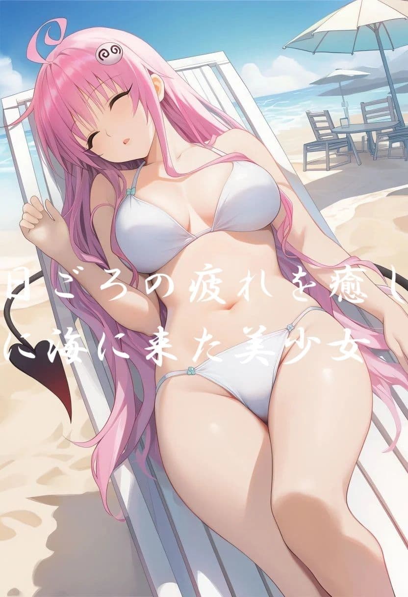 海と温泉でおそわれた女の子たち。 サンプル1