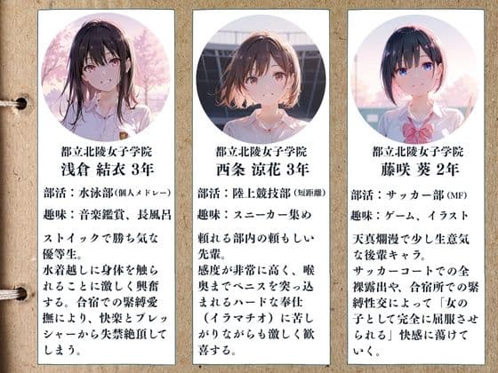 顧問の俺だけが知ってる…布団の中の彼女たち ー合宿中の淫乱指導 サンプル3
