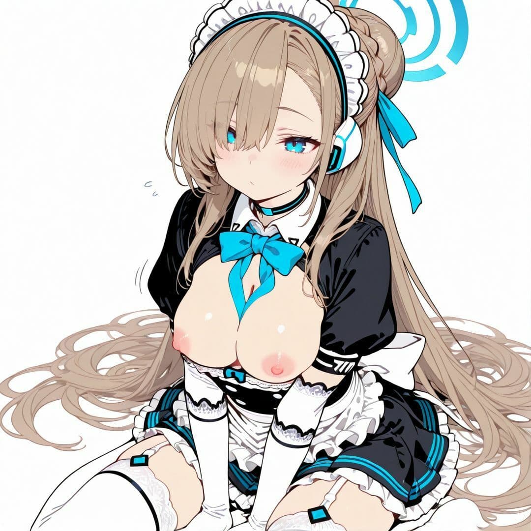 ブルアカイラスト集アスナ編 サンプル2
