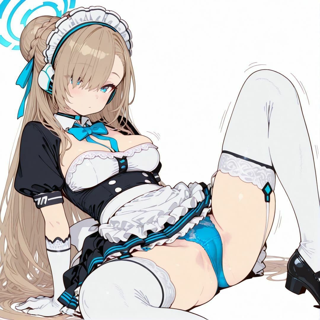 ブルアカイラスト集アスナ編 サンプル6