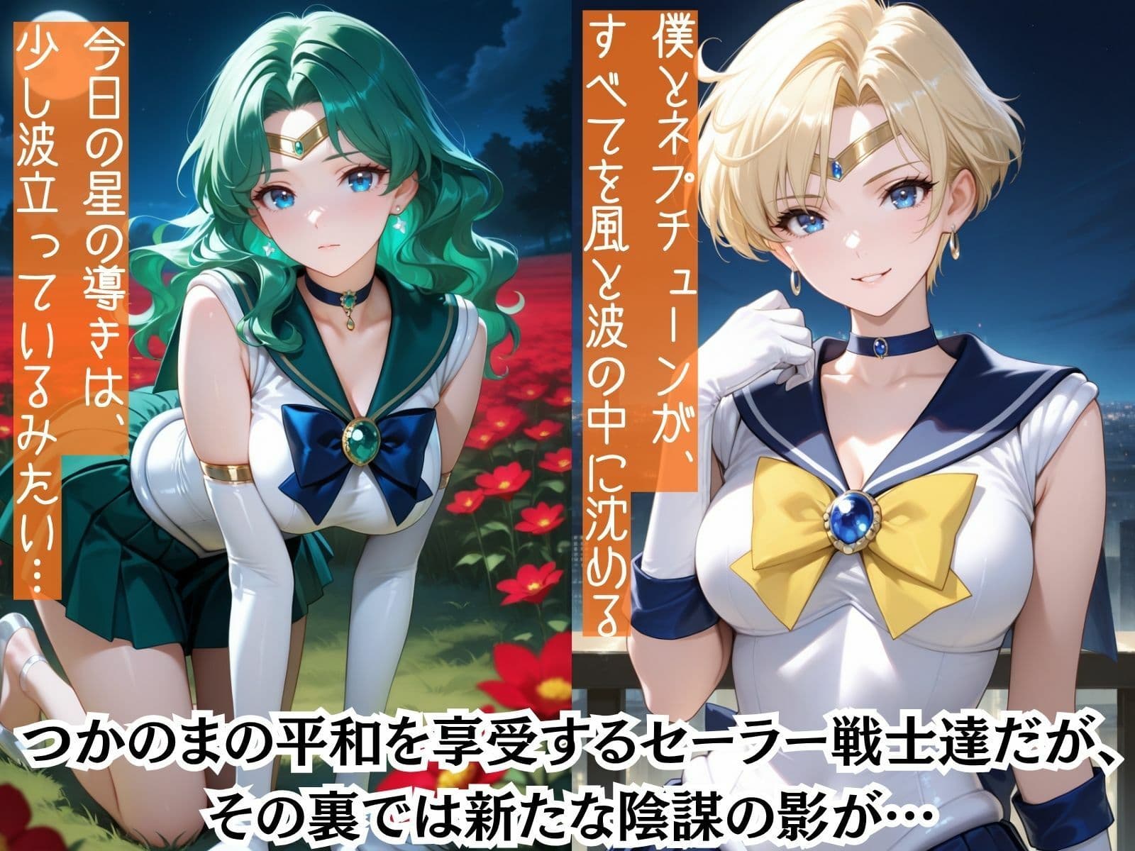 もしも根は真面目なセーラー戦士達を強●的に○〇の力で着せ替え人形に堕として弄んだら？セーラームーン編 サンプル1
