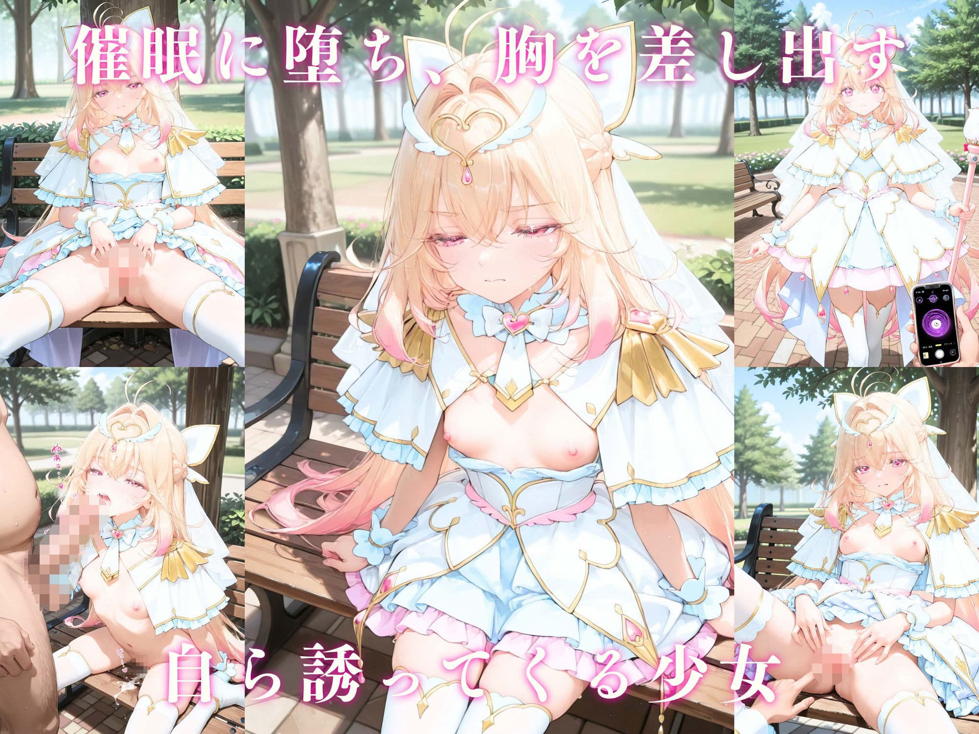 【4K動画付き】キュアア〇カナ 催●支配:公園で見かけたカワイイあの子を犯したいー 4K高画質 名〇偵プリキュア 森亜〇るか サンプル2