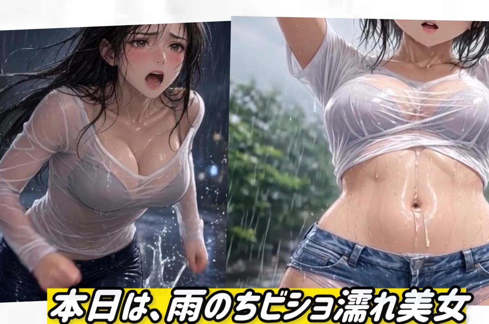 雨のち、びしょ濡れ サンプル1