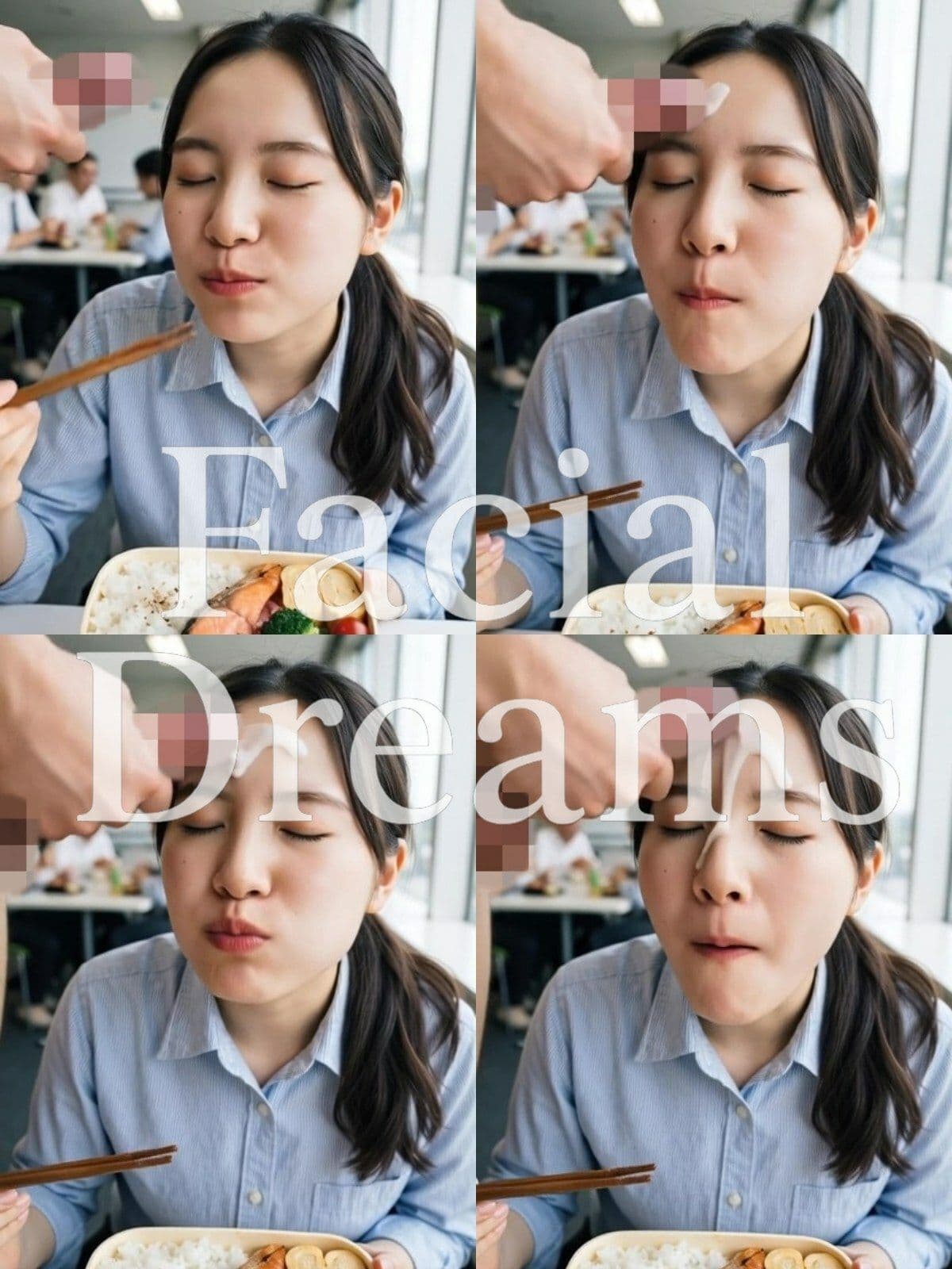 【顔射主義】Vol.8  食事編 33食分の顔射の瞬間を丁寧に描き出した写真集 Vol.8 サンプル2
