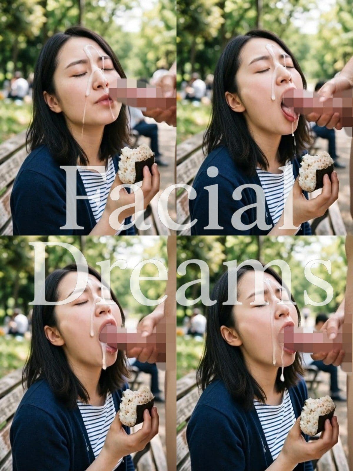 【顔射主義】Vol.8  食事編 33食分の顔射の瞬間を丁寧に描き出した写真集 Vol.8 サンプル8