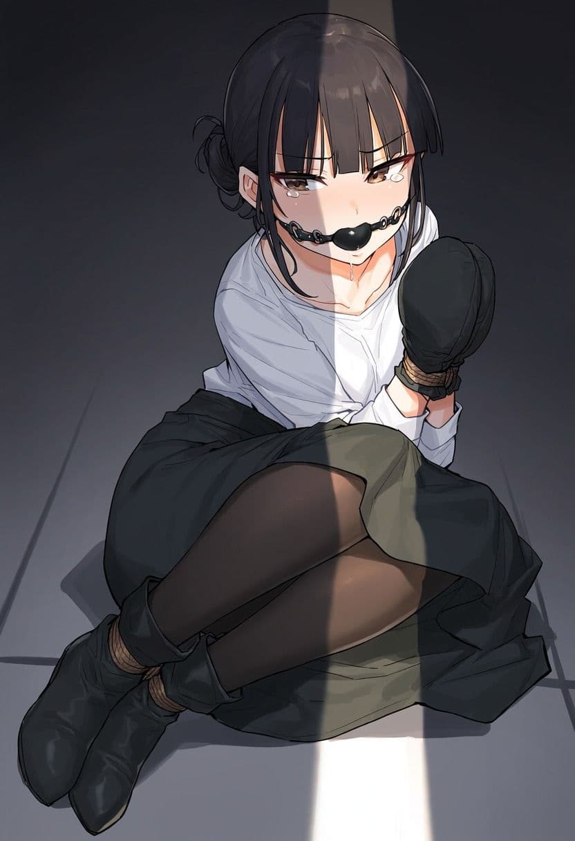 ブーツ着衣緊縛 Part.1 サンプル9