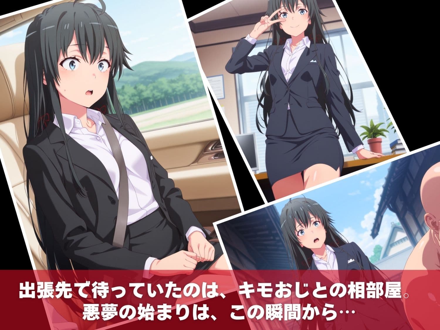 キモおじの全裸命令と中出し調教  や◯り俺の青春ラブコメはまちがっている。編  vol.1 サンプル1