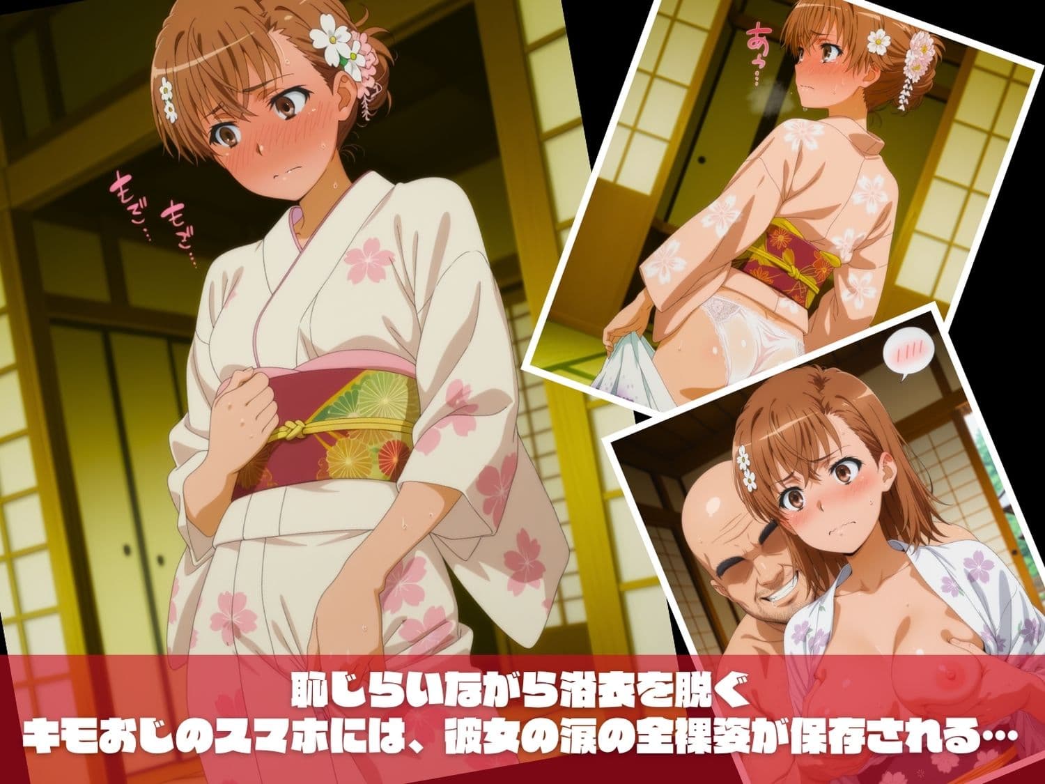 キモおじの温泉征服記 と◯る科学の超電磁砲編  vol.1 サンプル3