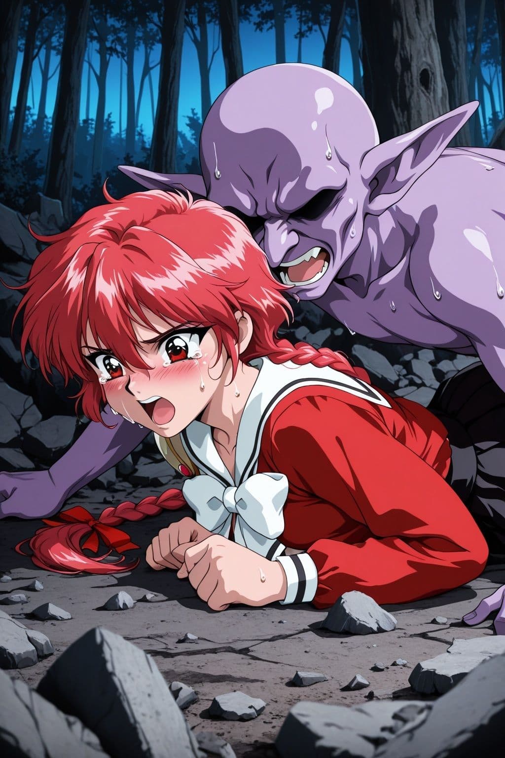 淫魔VS美少女ヒロイン〜獅○光の敗北〜 サンプル4