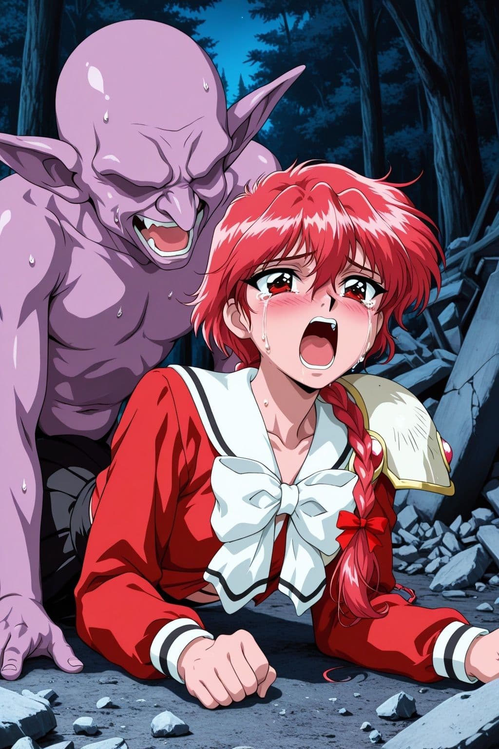 淫魔VS美少女ヒロイン〜獅○光の敗北〜 サンプル5