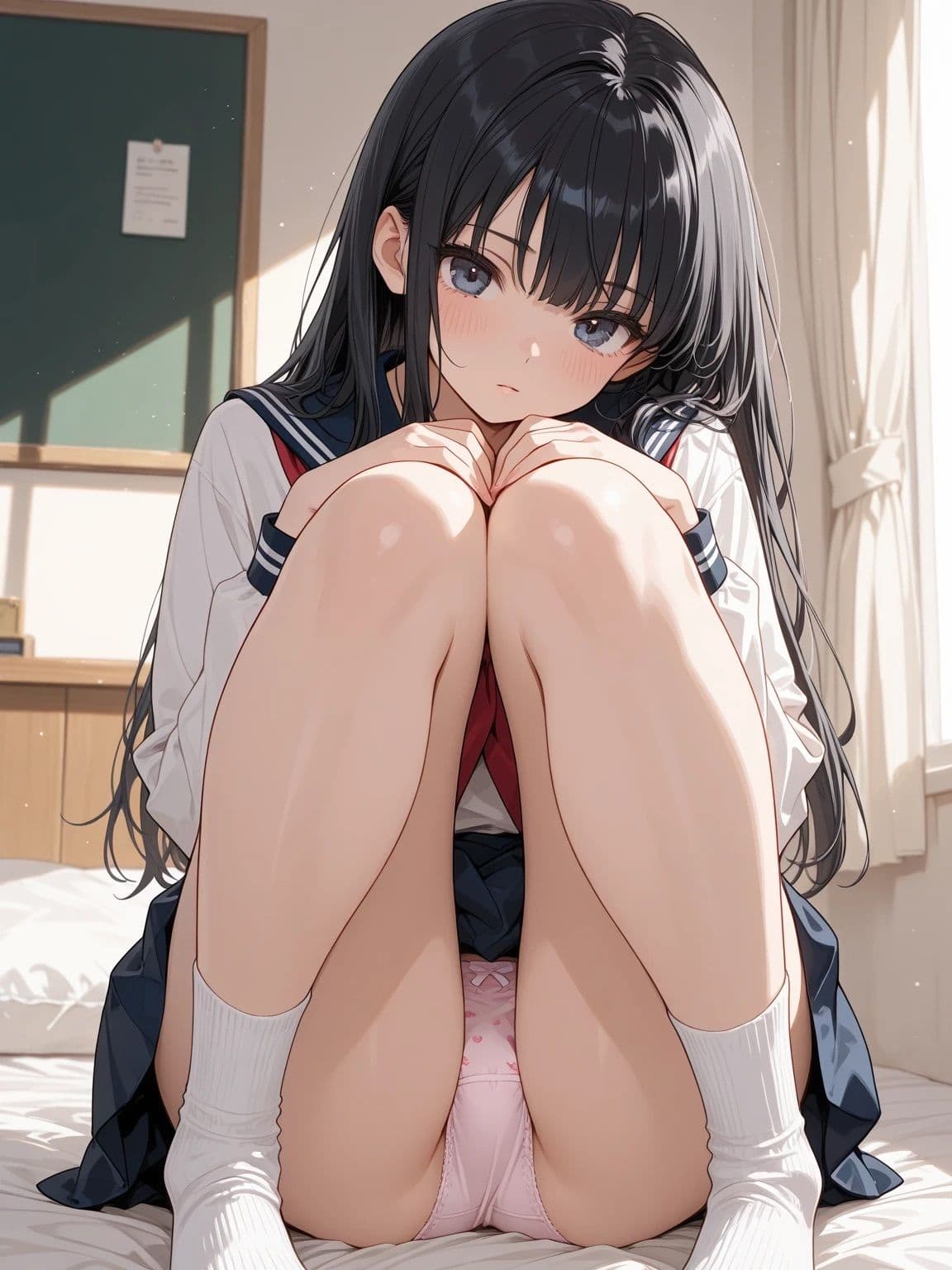 女の子がパンツを見せてくれる サンプル4