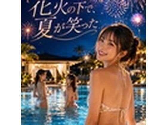 花火の下で、夏が笑った