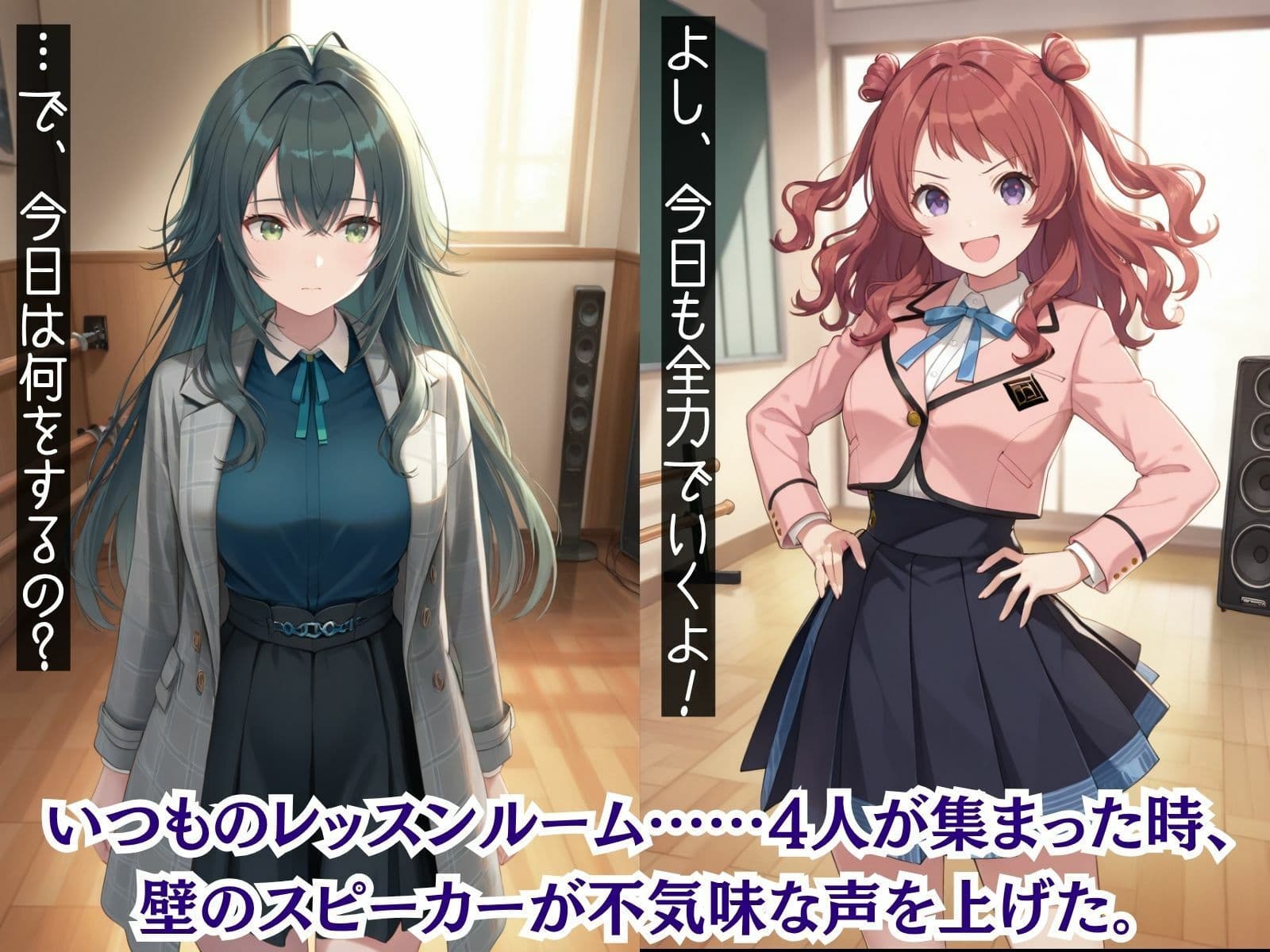 もしも学園の激カワなアイドルの卵を強●的に〇〇の力で着せ替え人形に堕として弄んだら？学マス編 サンプル1