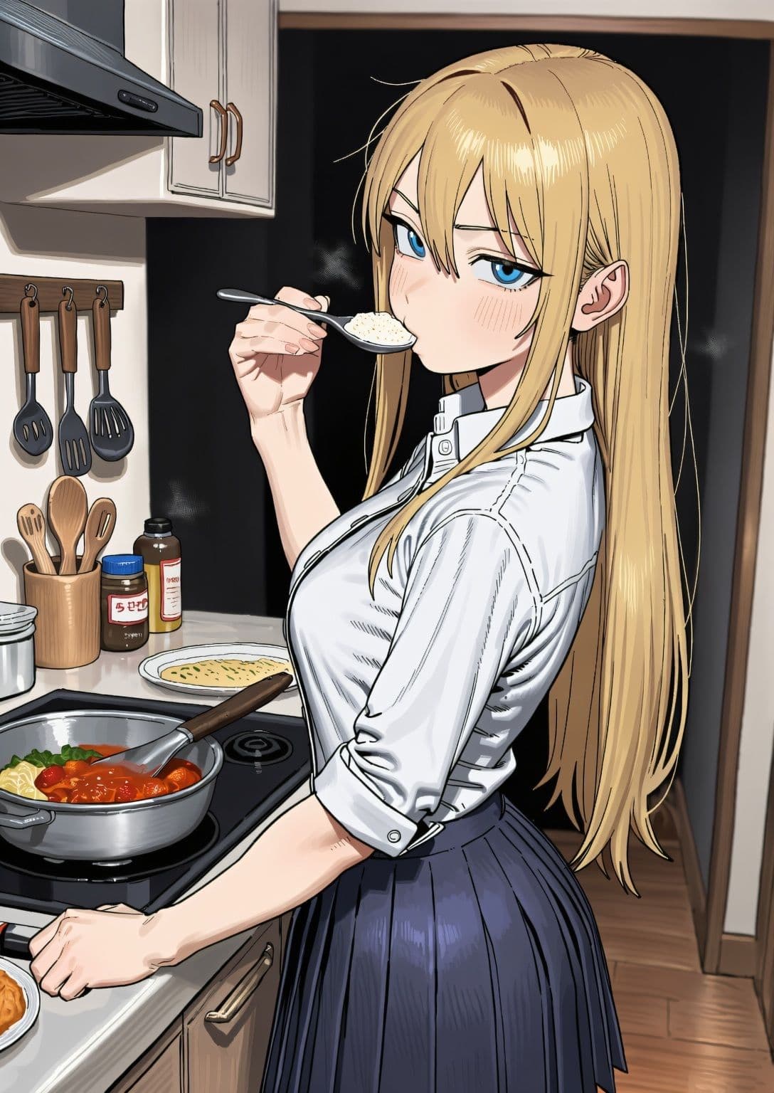 ギャルJKを透視 サンプル1