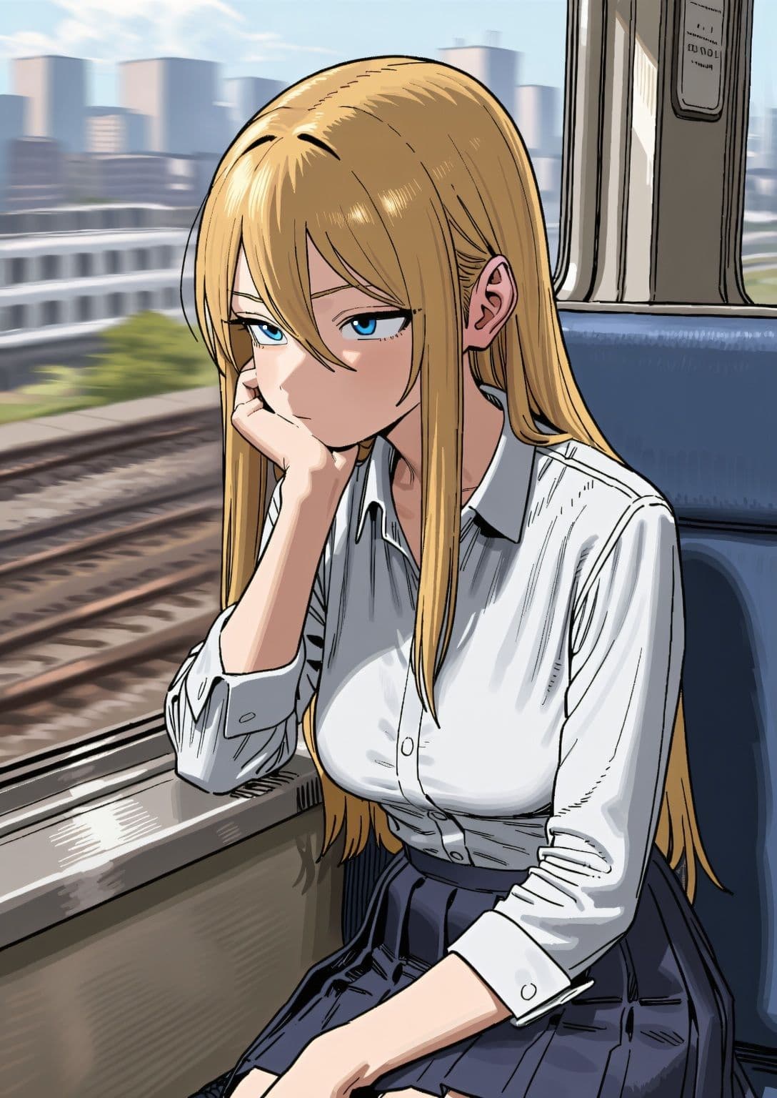 ギャルJKを透視 サンプル5