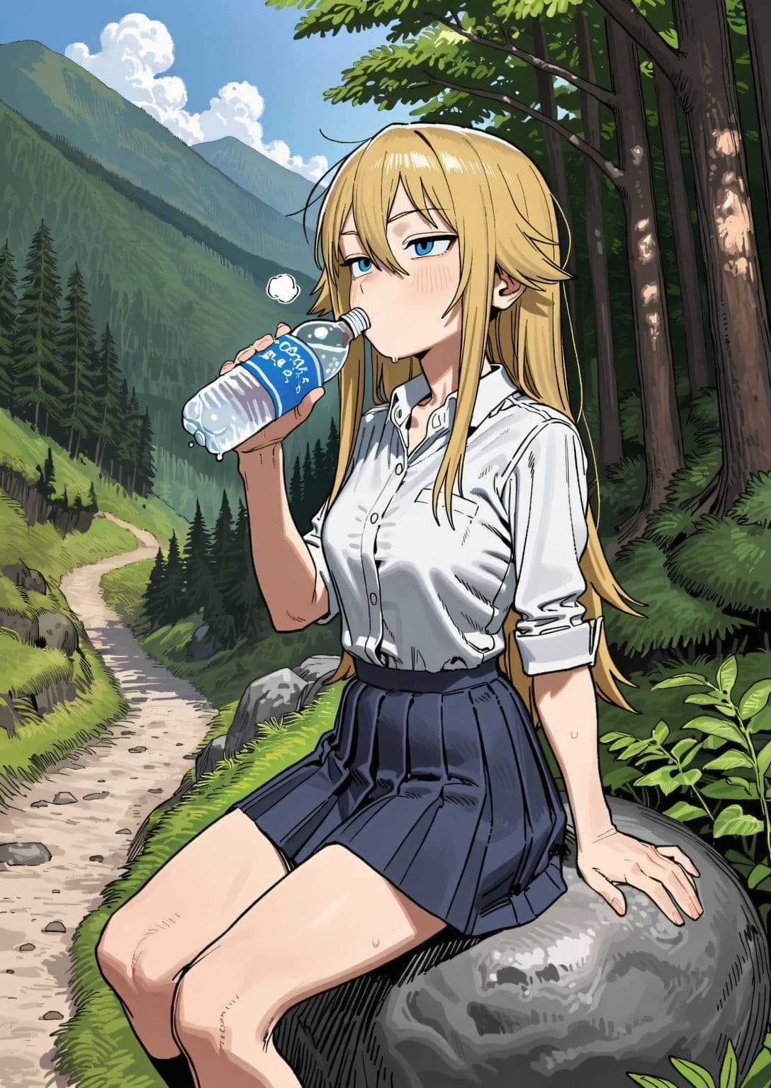ギャルJKを透視 サンプル7