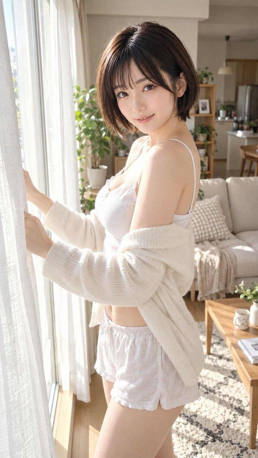 白石美月 おうちデート 〜Mizuki at Home〜 サンプル1