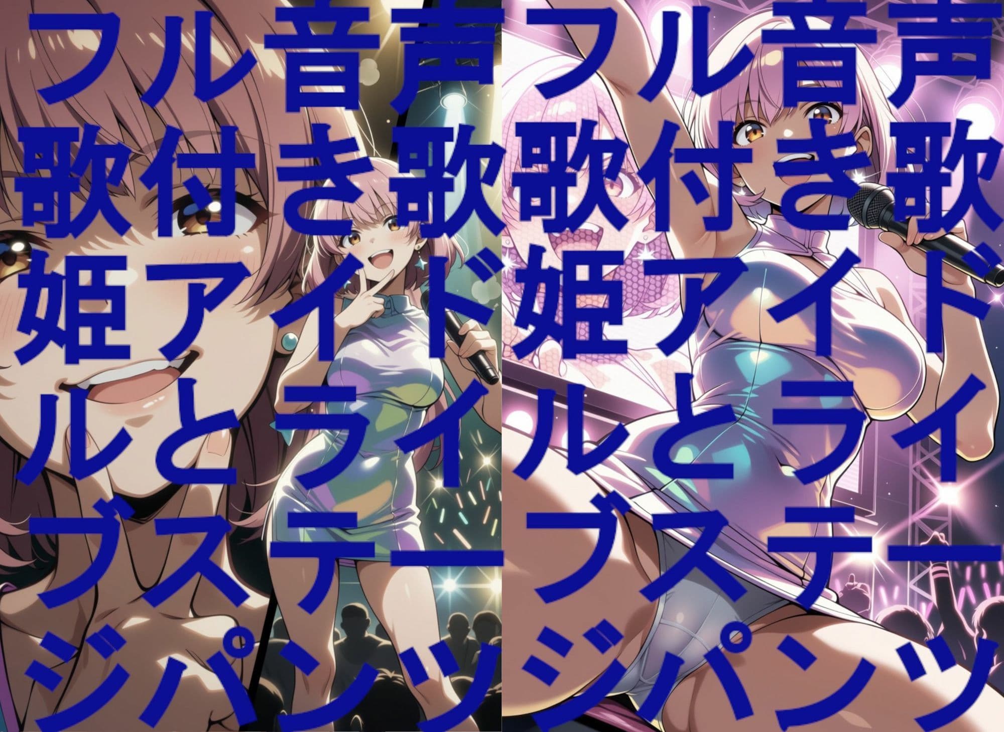 【超美麗動画の歌付き。歌音声付き。】アイドルの歌姫とライブステージでパンツとエッチ（高画質版） サンプル8