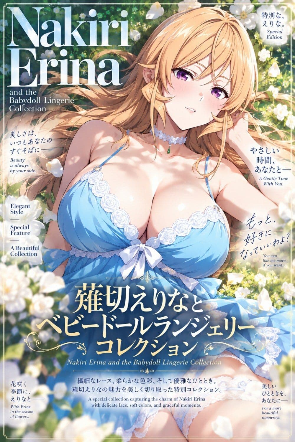 薙切えりなベビードールランジェリーコレクション サンプル1