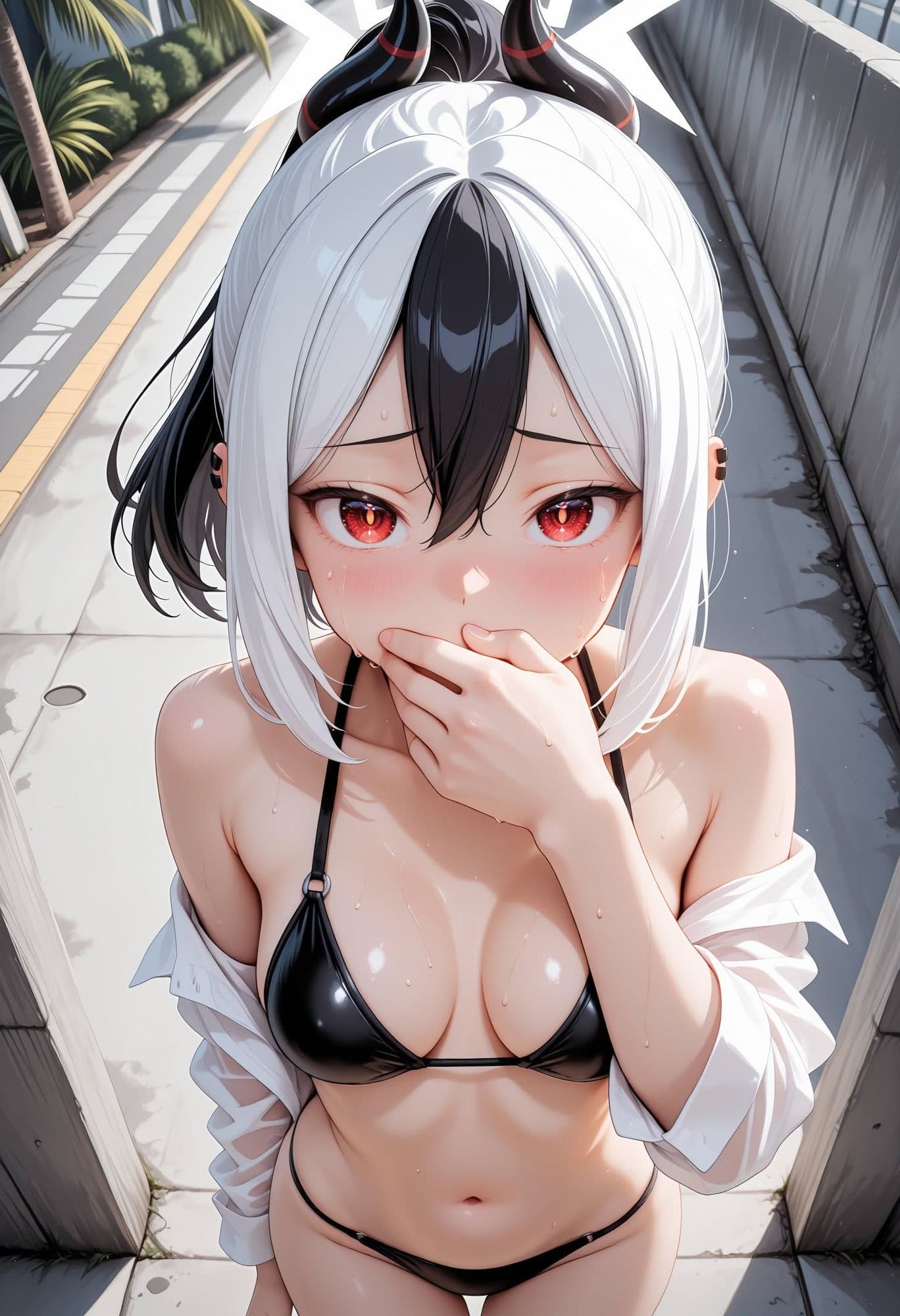催●@渚物語 〜ブル〇カ 鬼〇カヨコ編〜 海水浴で賑わう常夏のビーチ、そして蘇るあの日の悪夢 サンプル7