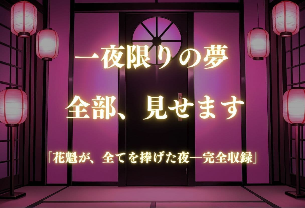 【遊郭・花魁】絢爛な着物がはだけ、あなただけに乱れる夜〜五等分◯花嫁ver.〜 サンプル4