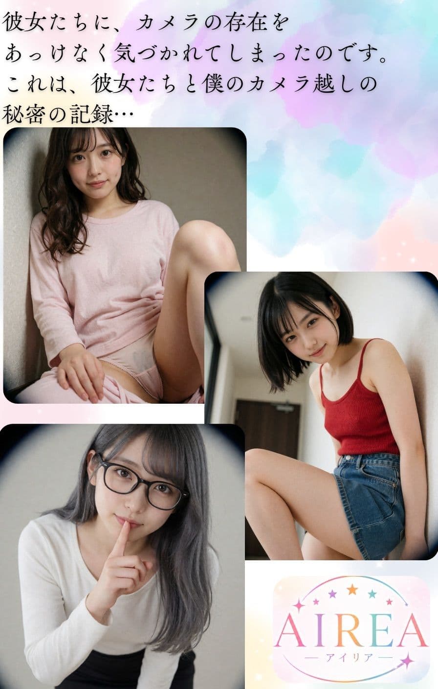 AIREA from Hidden Camera-隠しカメラ越しで触れ合う僕とアイドルの2人きりの時間 （ミオ・ユナ・アオイ編） サンプル2