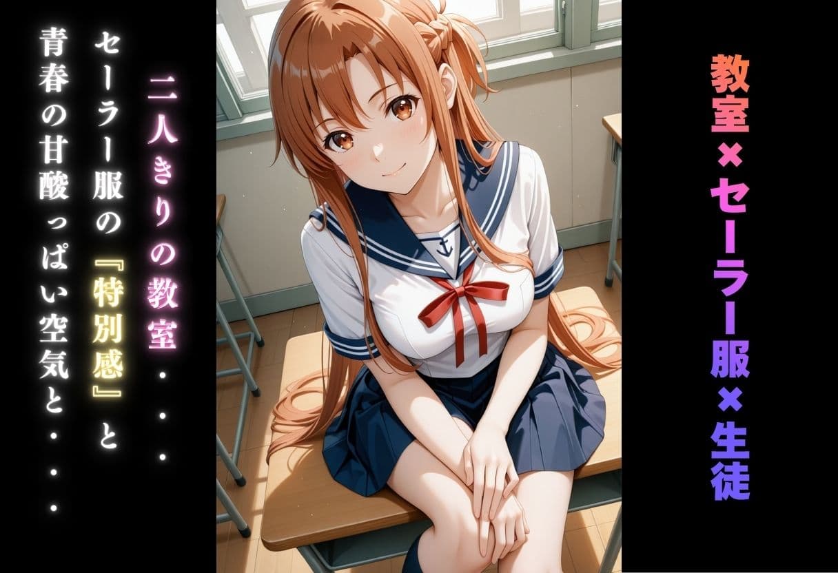 【学園ヒロイン〜俺たちの肉便器】〜ソードアート・オン◯イン〜結◯明日奈編〜 サンプル2