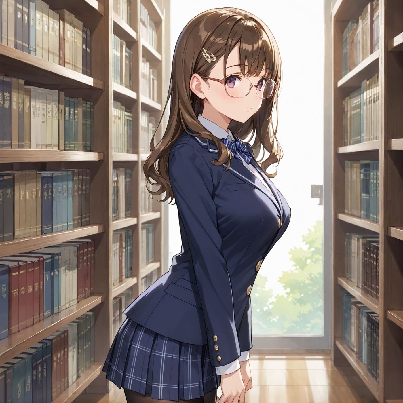 学園性活！図書委員と官能的な秘め事10【メガネ美少女の厳選CG500枚収録】 サンプル4