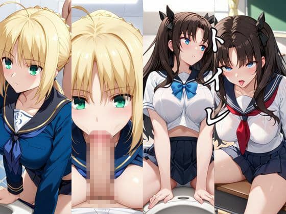 止まった世界で復讐開始。いじめっ子を好き放題できる時間停止ライフ〜セ○バー＆遠○凛編〜 サンプル4