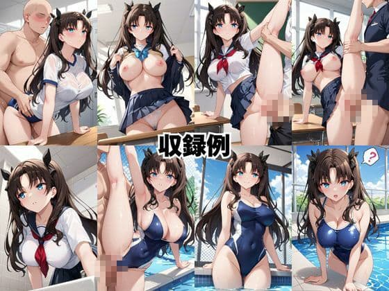 止まった世界で復讐開始。いじめっ子を好き放題できる時間停止ライフ〜セ○バー＆遠○凛編〜 サンプル9