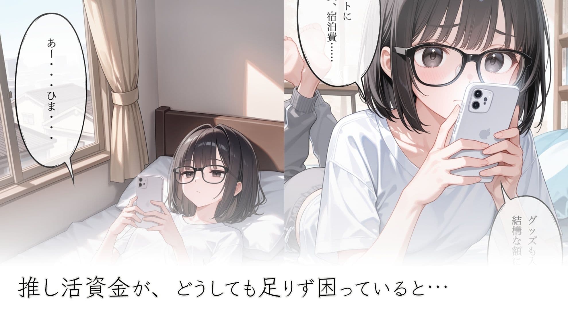推し活OLの秘密の裏バイト 〜撮影の続きは、口内射精〜【総集編】 サンプル1