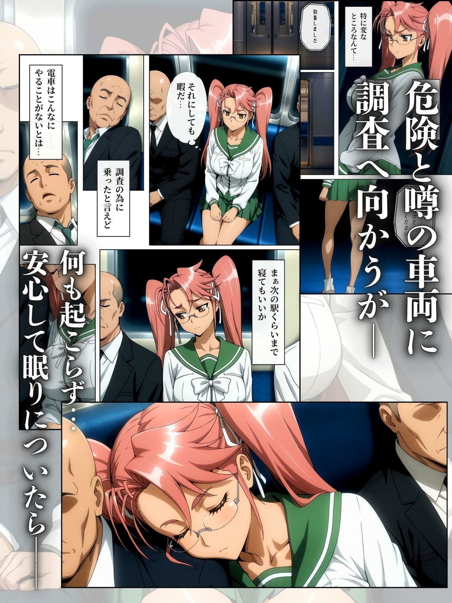 電車と便所で「奴ら（オッサン）」に囲まれる MARIKAWA＆TAKAGI編 サンプル2