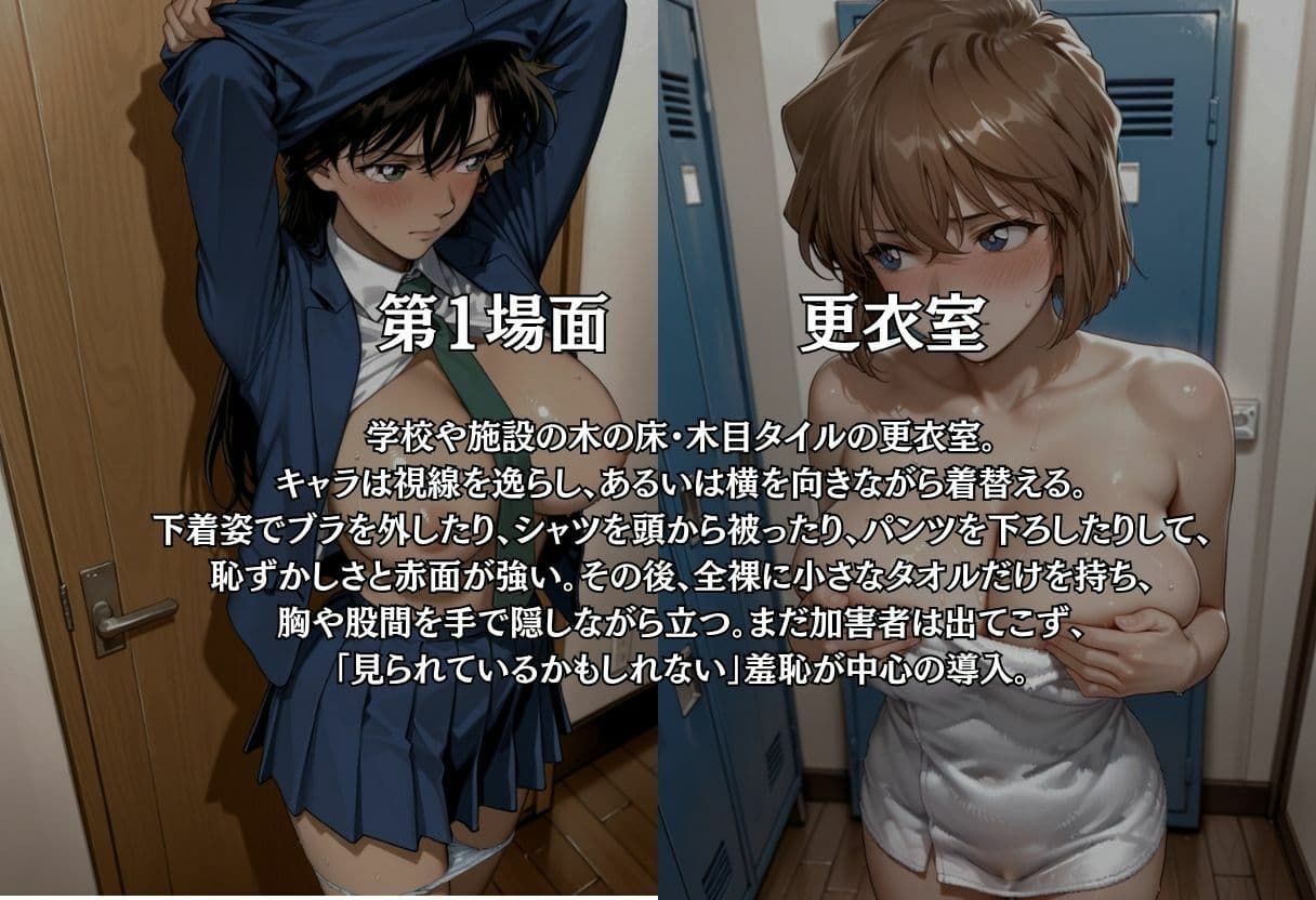 名探偵コナン 男女混浴〜3人〜 サンプル1