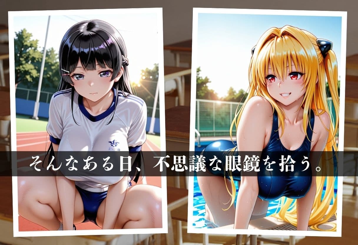 透けて見える眼鏡で先輩とSEXした話。 サンプル4