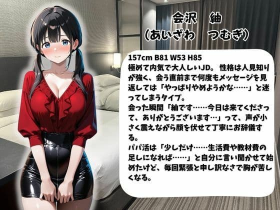 パパ活女子のご奉仕性交記録vol.14  つむぎ サンプル1