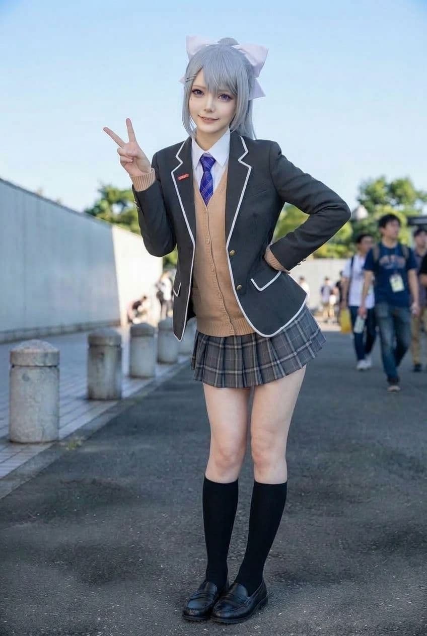 【脱衣コス】樋〇楓/に〇さんじ コスプレ 写真集 グラビア サンプル2