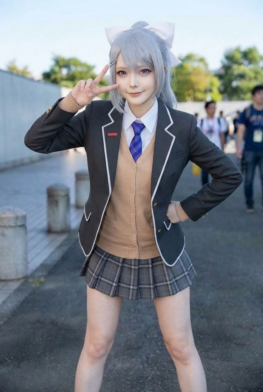 【脱衣コス】樋〇楓/に〇さんじ コスプレ 写真集 グラビア サンプル4