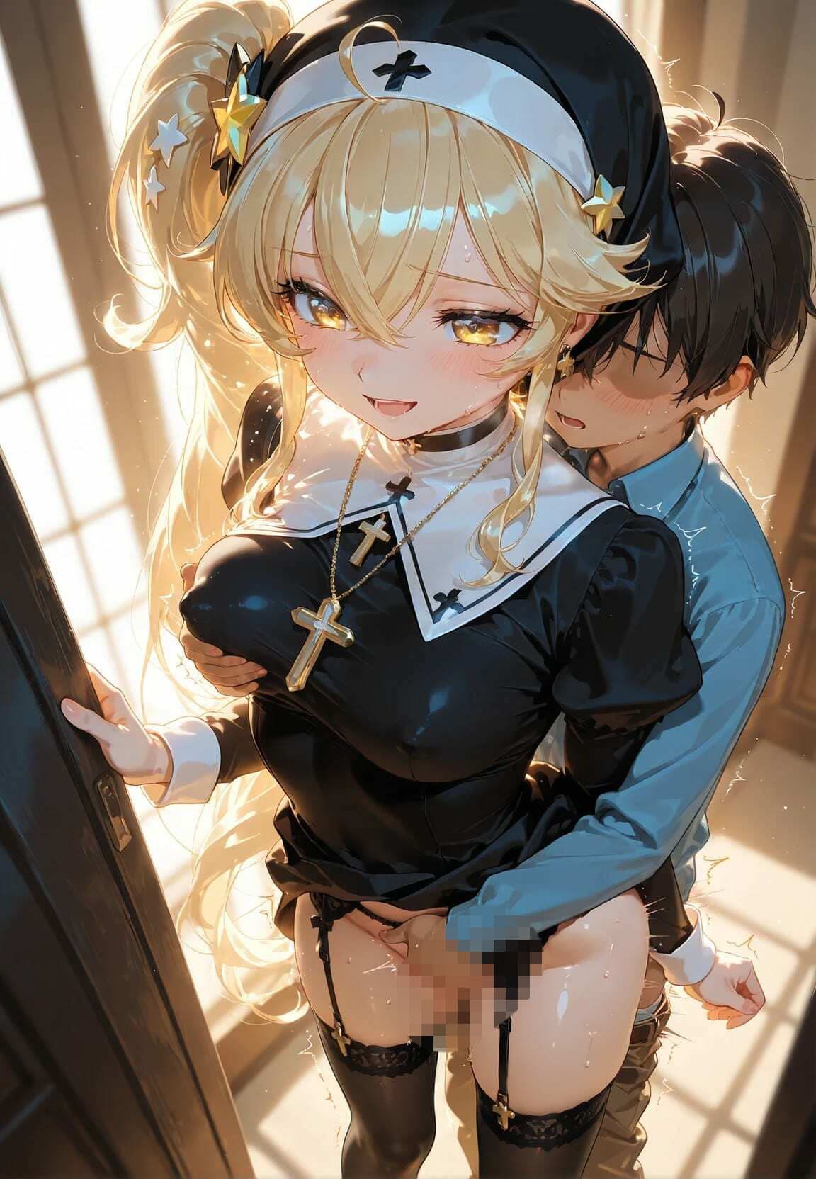 コスプレ彼女の淫らな夜 〜シスター・ナース・ドレス〜 プ〇キュア サンプル4