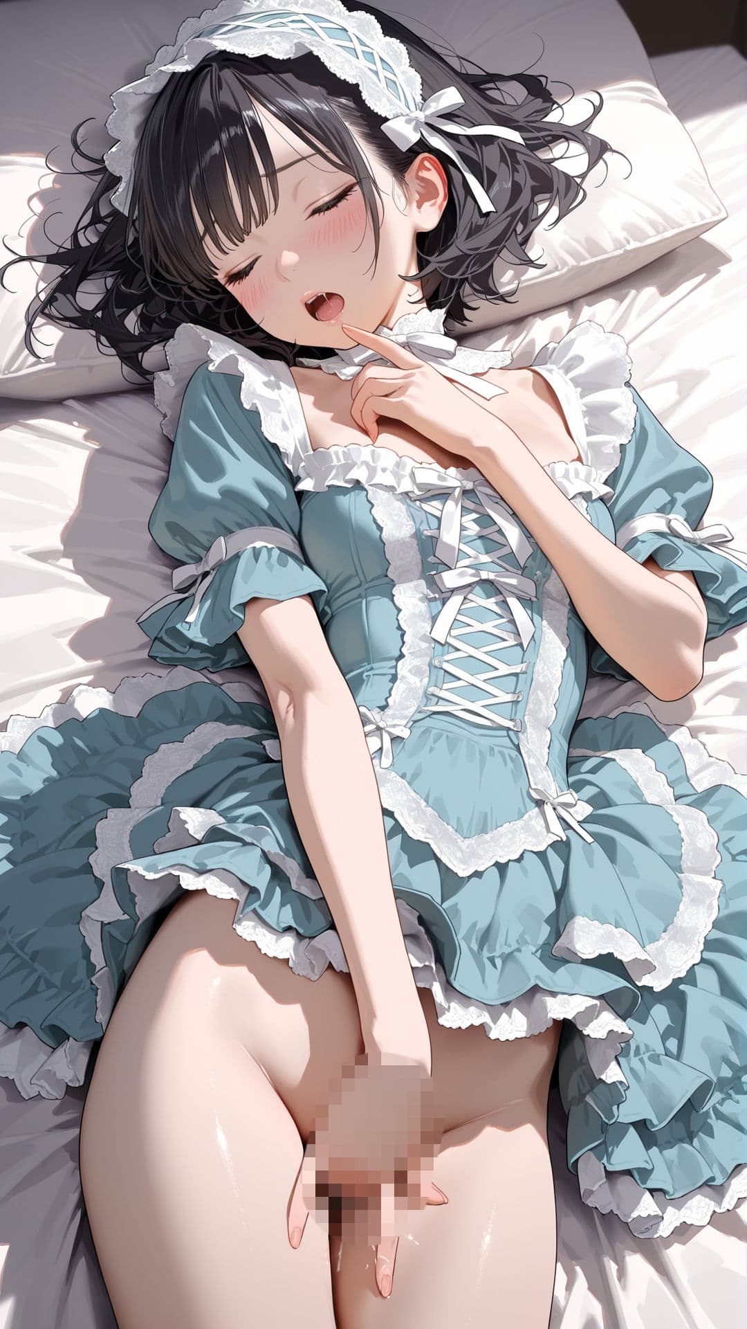 【オナニー動画】オナニーを我慢できない女の子たち〜パート（3）「雪見だいふくちゃん」＆「Amiちゃん」＆「朝比奈あすなちゃん」のオナニー サンプル8